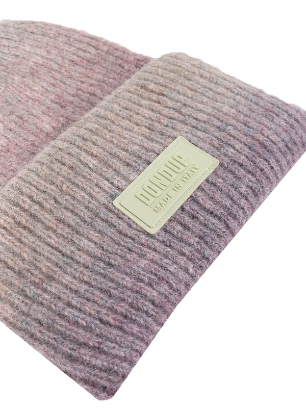 iKRIX DONDUP: beanies - Gradient ribbed wool blend beanie