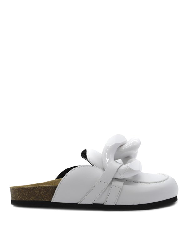 J.W. ANDERSON: Zapatos chinelas - Chinelas - Blanco