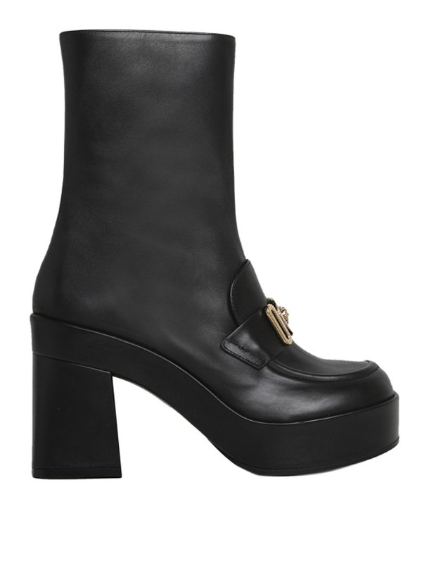 VERSACE: Botines - Botines - Negro