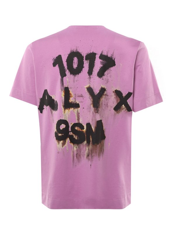 1017 ALYX 9SM: T-shirts online - T-Shirt - Rosa