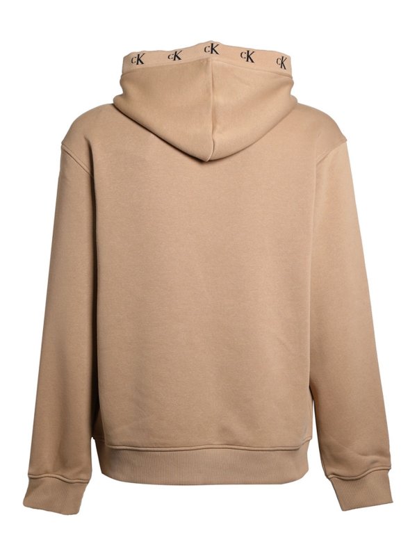 CALVIN KLEIN: Sudaderas y suéteres online - Sudadera - Camel