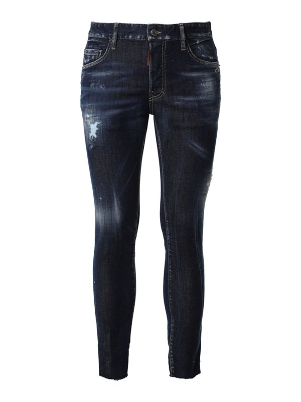 DSQUARED2: skinny jeans - Stretch denim jeans