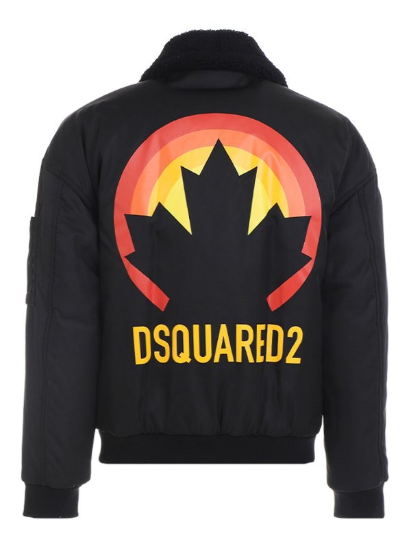 DSQUARED2: Chaquetas Bomber online - Chaqueta Bomber - Negro