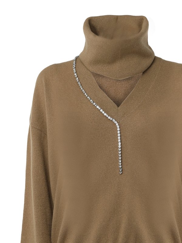 iKRIX Liu Jo: Col roulé & Col polo - Pull Col Roulé - Camel