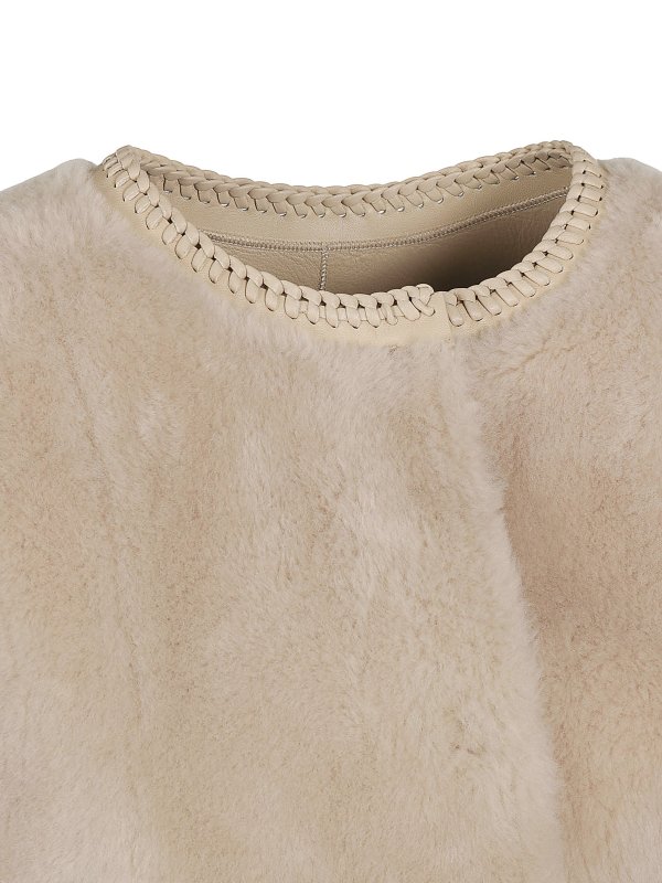 Gilet reversibile in montone shop online: DESA 1972