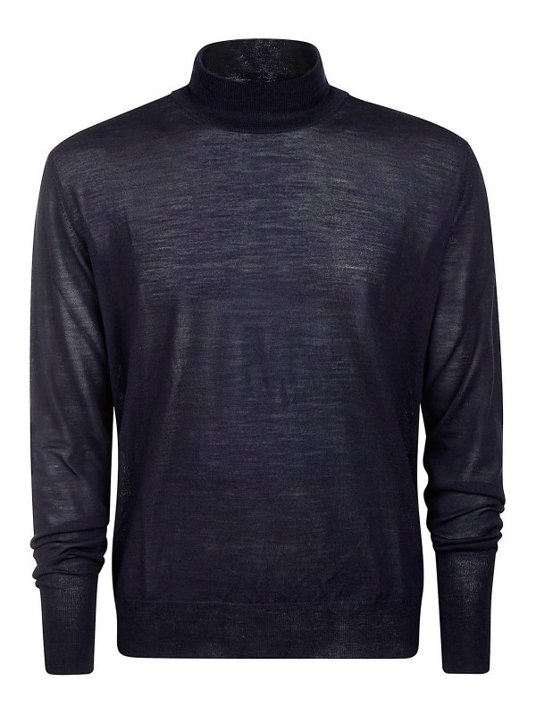 PT TORINO: タートルネック - タートルネック/ポロネック - ブルー