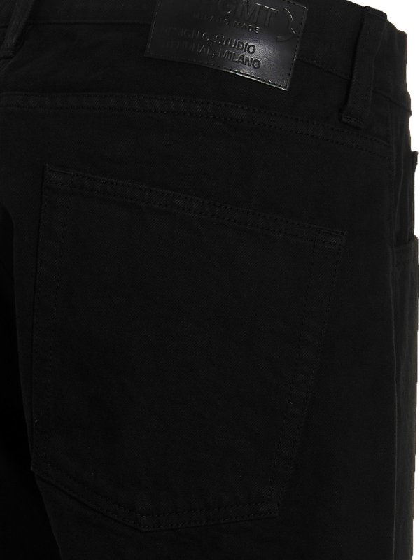Straight Leg Jeans - Schwarz shop online: MONCLER