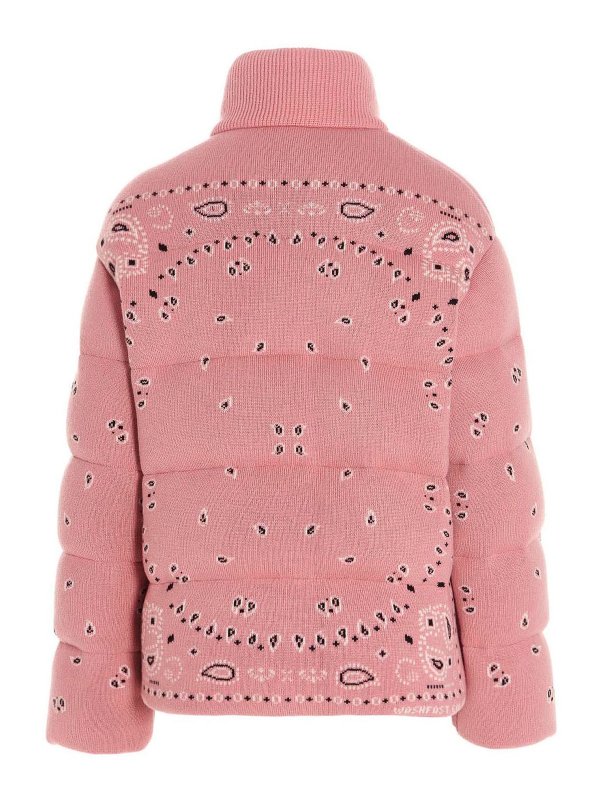 ALANUI: padded jackets online - Bandana puffer jacket