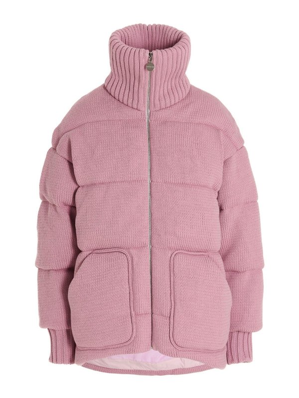 Ienki Ienki ダウンジャケット - 紫|KNITTEDMICHLINROPECOTTONROPEPINK