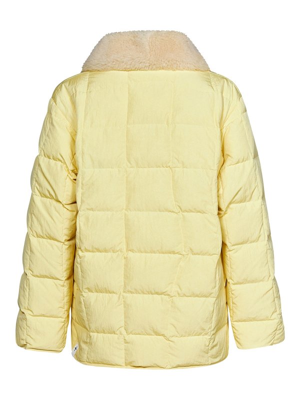 JIL SANDER: Kurze Daunenjacken online - Daunenjacke - Gelb