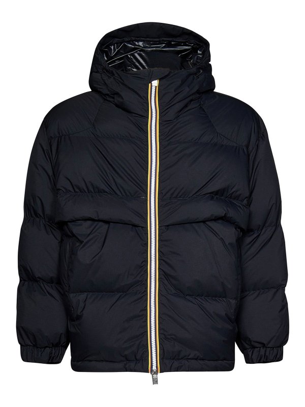 K-WAY: Chaquetas y Chaquetones acolchados - Clauden 2.1 Amiable - Negro
