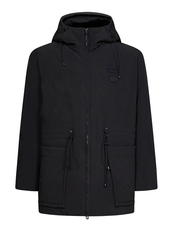 OFF-WHITE: giacche casual - Giacca con cappuccio