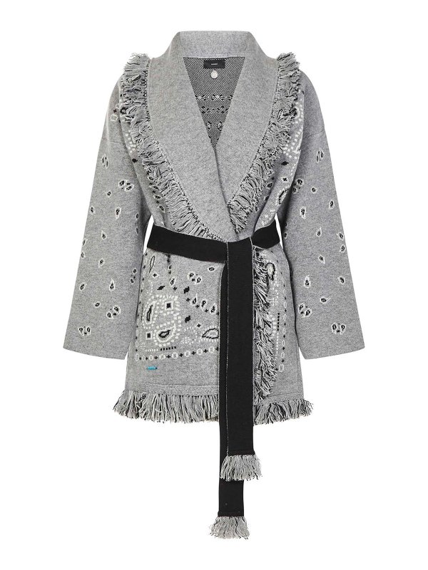 ALANUI: Cardigans - Cardigan - Grau