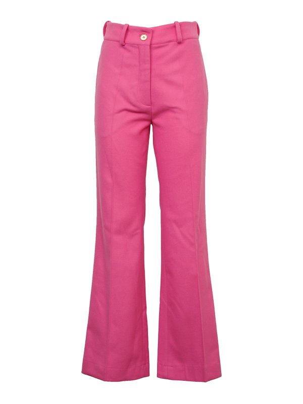 PATOU: pantaloni casual - Pantaloni a gamba svasata