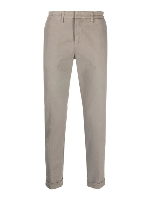 FAY: カジュアルトラウザー - カジュアルパンツ - ベージュ