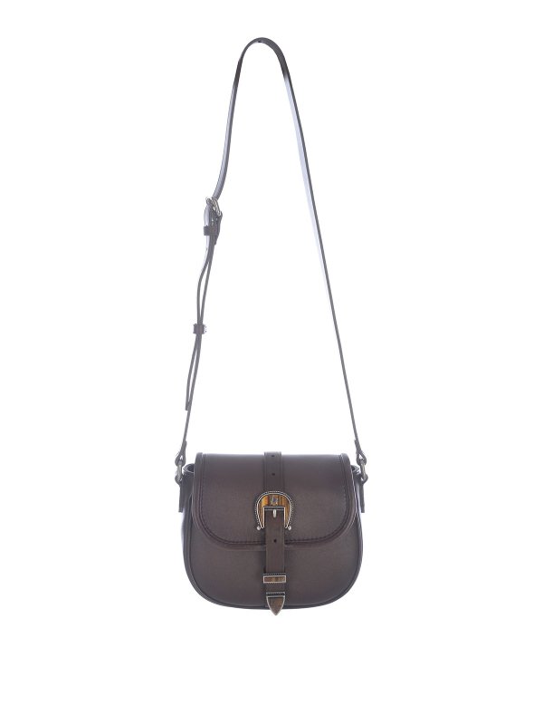 ショルダーバッグ - ブラウン shop online: GOLDEN GOOSE
