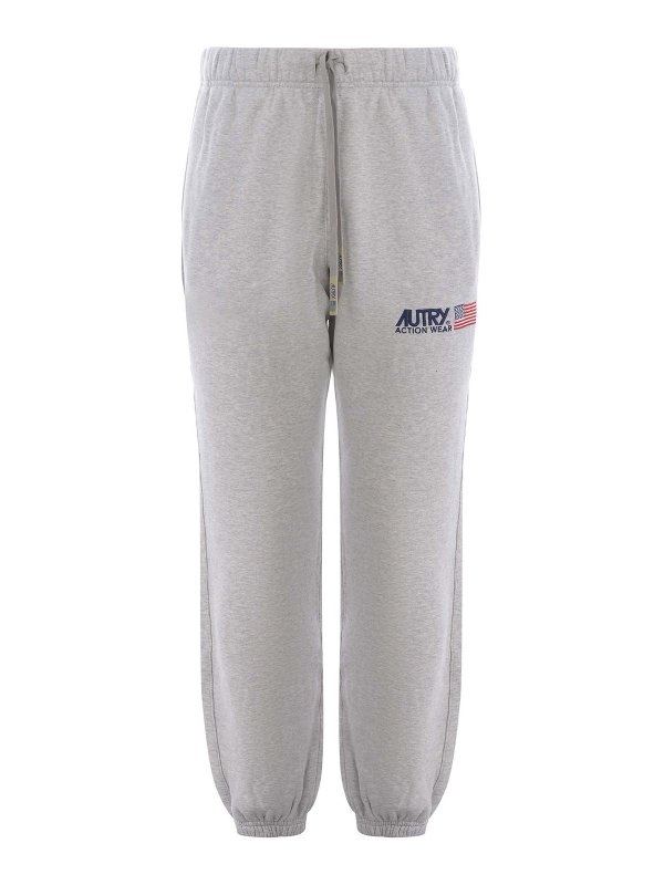 AUTRY: スウェットパンツ - トラックスーツ ボトムス - グレー