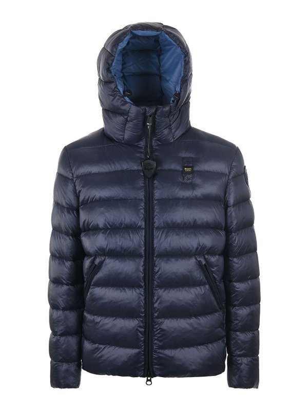 Quilted nylon puffer jacket shop online: BLAUER