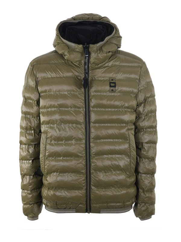 Reversible nylon puffer jacket shop online: BLAUER