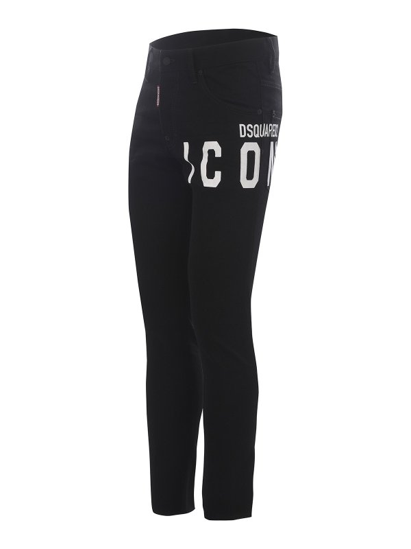 iKRIX DSQUARED2: Jeans à jambe droite - Jean Droit - Denim