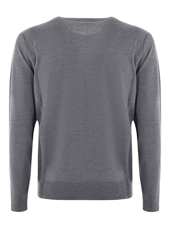 ETRO: crew necks online - Virgin wool crewneck pull