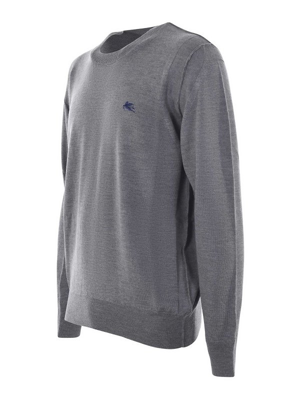 iKRIX ETRO: crew necks - Virgin wool crewneck pull