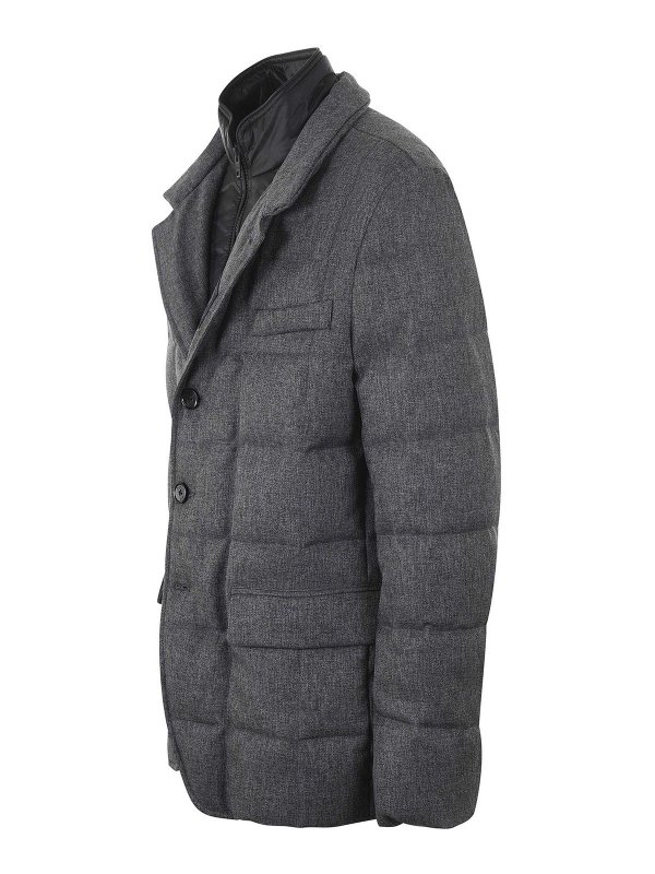 iKRIX FAY: ダウン・ハイテクジャケット - ダウンジャケット - グレー