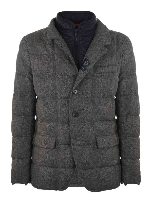 FAY: padded jackets - Nylon puffer jacket