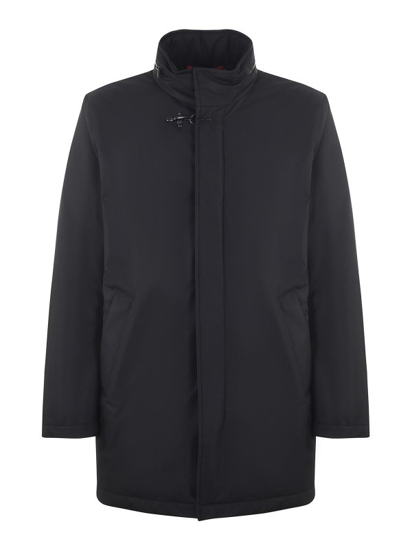 FAY: ダウン・ハイテクジャケット - ダウンジャケット - 黒