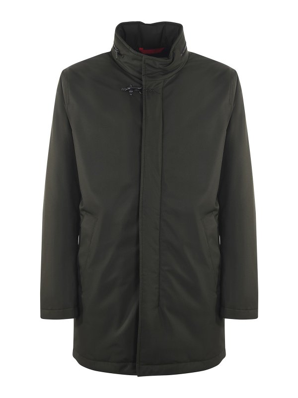 FAY: padded jackets - Tech fabric puffer jacket