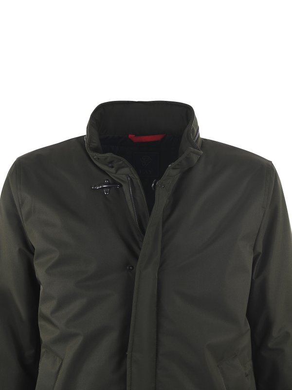 Tech fabric puffer jacket shop online: FAY