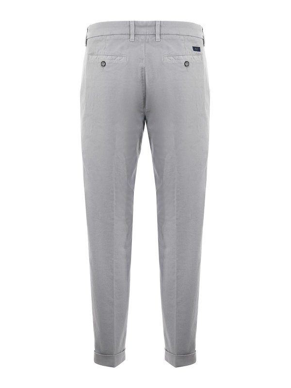 FAY: casual trousers online - Stretch cotton pants