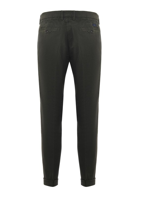 FAY: Pantalons casual online - Pantalons Décontractés - Vert