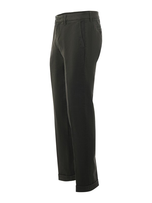 iKRIX FAY: Pantalons casual - Pantalons Décontractés - Vert