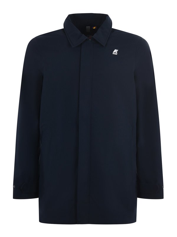 K-WAY: ショートコート - ショートコート - ブルー