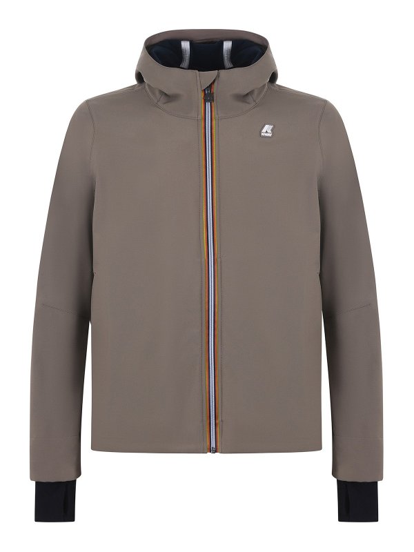 K-WAY: casual jackets - Nylon hooded jacket