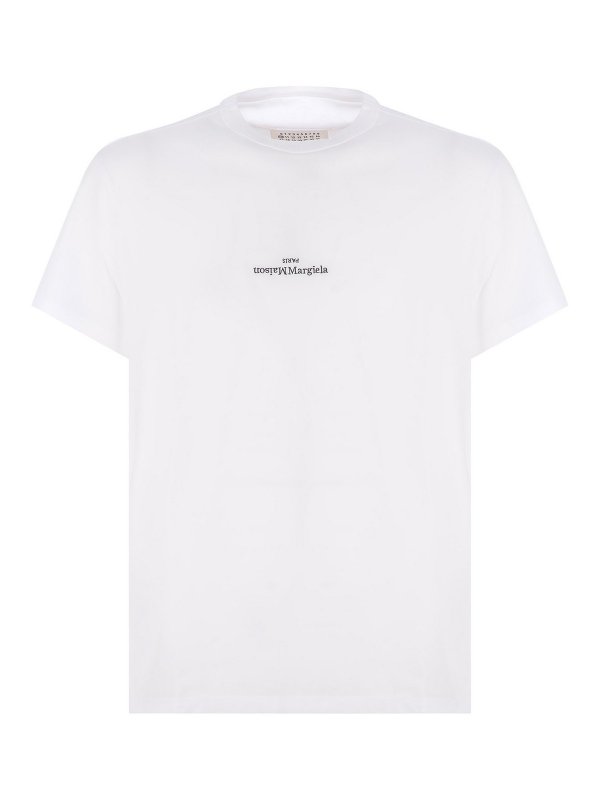 Maison Margiela: t-shirts - Cotton Tee