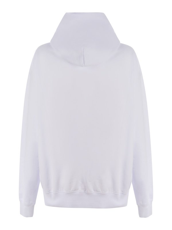 Maison Margiela: Sudaderas y suéteres online - Sudadera - Blanco