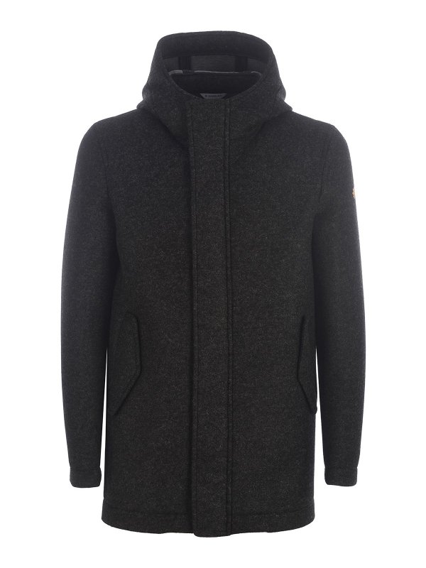 MANUEL RITZ : casual jackets - Wool and viscose blend jacket