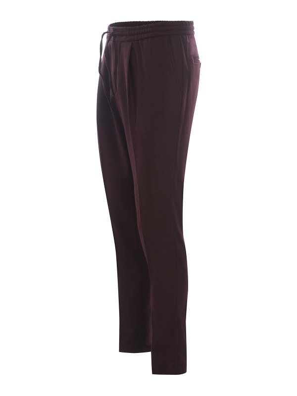 iKRIX MANUEL RITZ : Casual Hosen - Casual Hose - Bordeaux