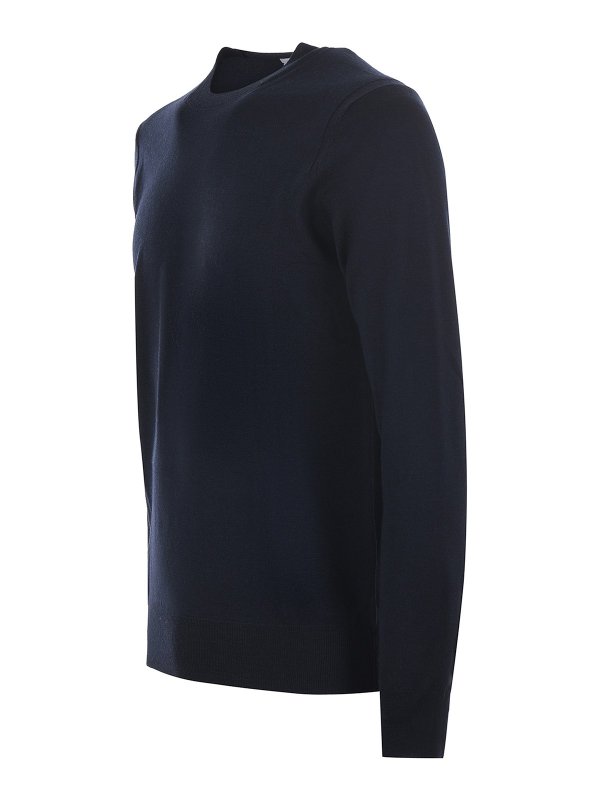 iKRIX Paolo Pecora: Strickpullover mit Rundhalsausschnitt - Rundhalspullover - Blau