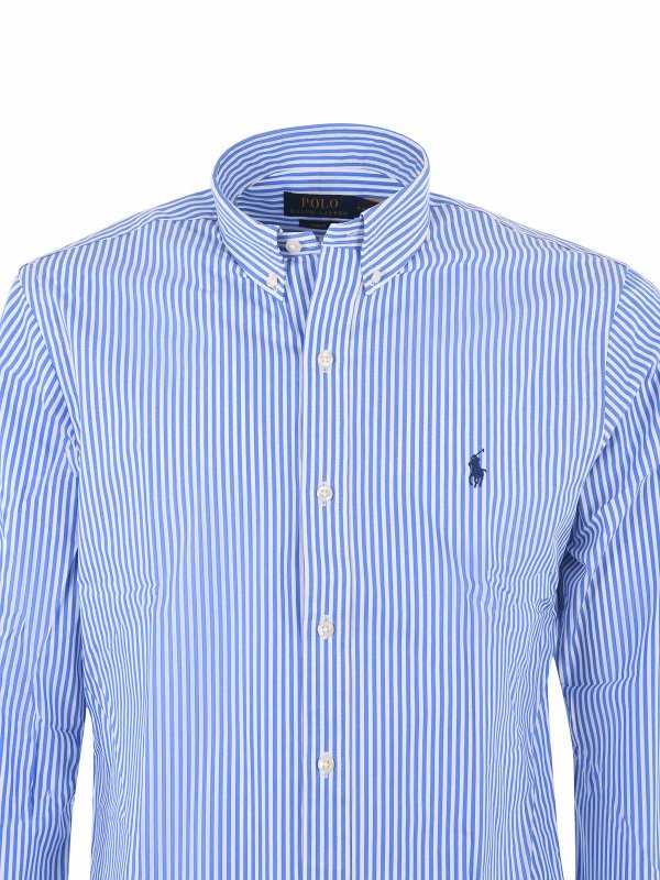 シャツ - ライトブルー shop online: POLO RALPH LAUREN