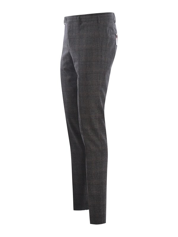 iKRIX PT TORINO: Tailored & Formal trousers - Check wool trousers