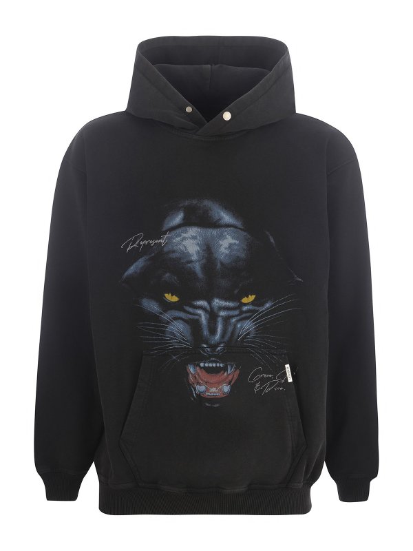 REPRESENT: Sudaderas y suéteres - Sudadera - Negro