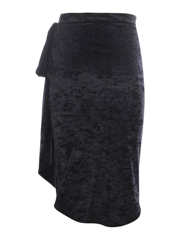 Amen: ニーレングススカート＆ミディ丈 online - 膝丈/ミディスカート - 黒