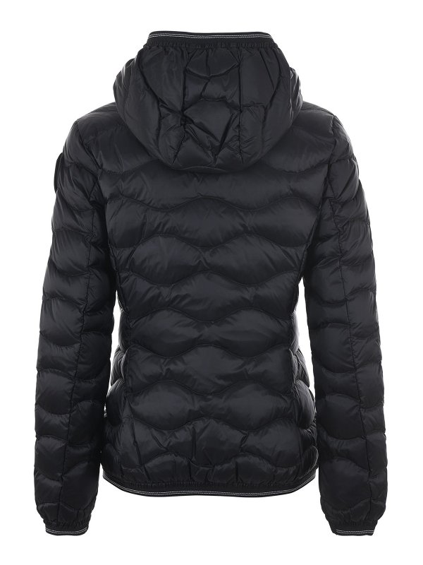 BLAUER: padded jackets online - Quilted hooded puffer jacket