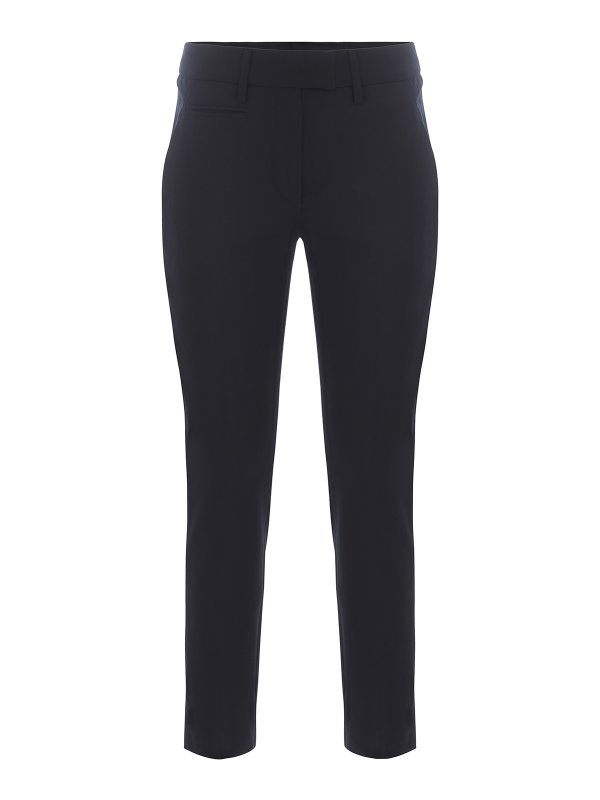 DONDUP: カジュアルトラウザー - カジュアルパンツ - ブルー