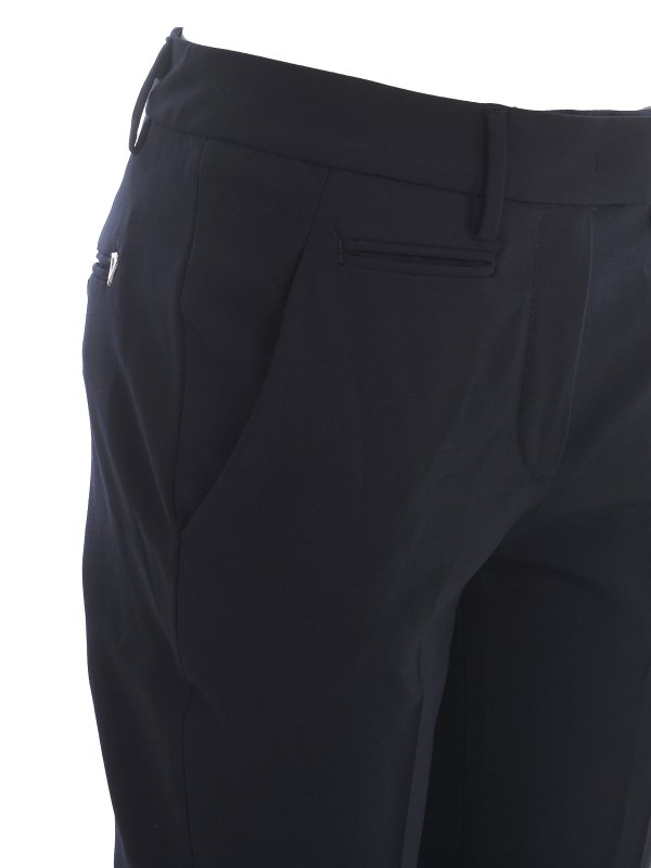 iKRIX DONDUP: カジュアルトラウザー - カジュアルパンツ - ブルー