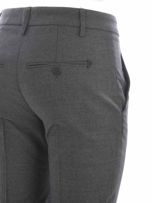 iKRIX DONDUP: カジュアルトラウザー - カジュアルパンツ - グレー