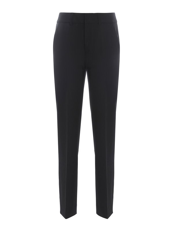 DONDUP: Pantalones casual - Pantalón Casual - Negro
